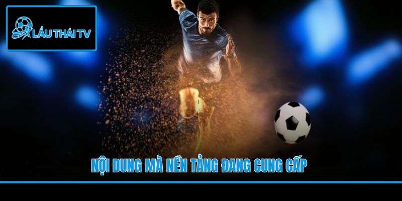 Nội dung mà nền tảng đang cung cấp